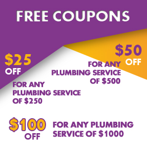 free plumbing coupon